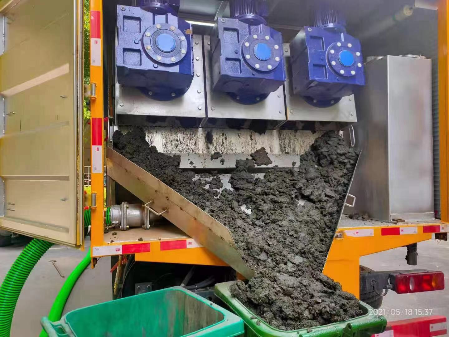 海淀化粪池清掏城市维护站-泥浆净化干湿分离处理